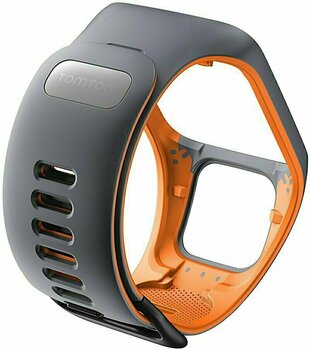 Golf GPS TomTom Golfer2 Watch Strap Grey/Orange Large - 1