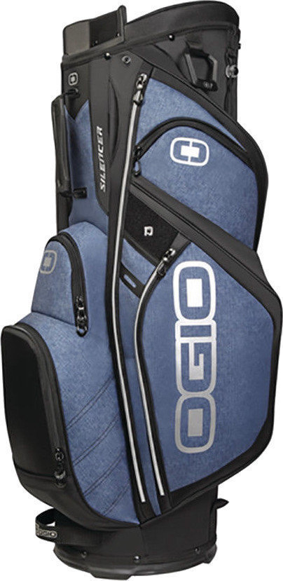 Golfbag Ogio Silencer Blue Static Cart Bag 2018