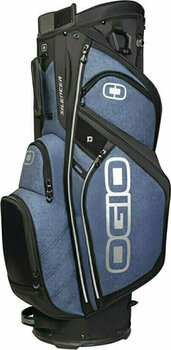 Golfbag Ogio Silencer Blue Static Cart Bag 2018 - 1