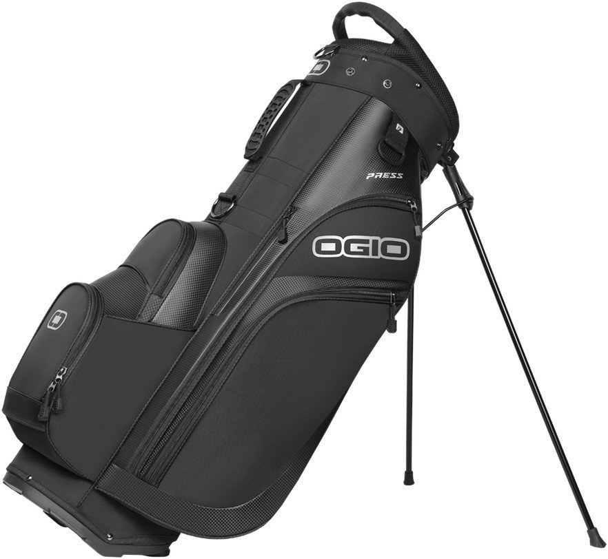 Golfbag Ogio Press Black Stand Bag 2018
