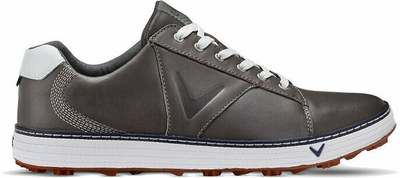 Мъжки голф обувки Callaway Delmar Retro Mens Golf Shoes Grey UK 7,5 - 1