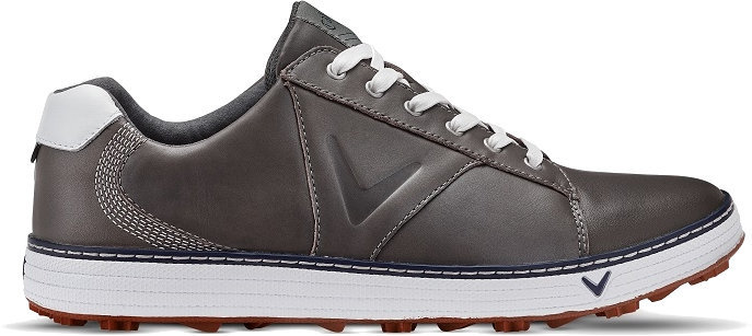 Мъжки голф обувки Callaway Delmar Retro Mens Golf Shoes Grey UK 10,5
