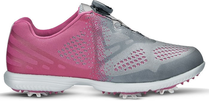 Calçado de golfe para mulher Callaway Halo Tour BOA Womens Golf Shoes Pink UK 4,5