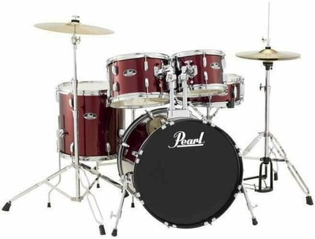 Set akustičnih bubnjeva Pearl RS585C-C91 Roadshow Red Wine - 1