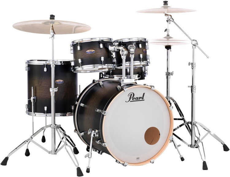 Akoestisch drumstel Pearl DMP905-C262 Decade Maple Satin Black