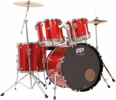 Drumkit PP World PP220 Fusion Wine Red - 1