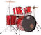 Akustik-Drumset PP World PP220 Fusion Wine Red