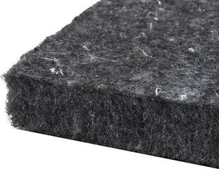 Absorbent foam panel Jilana Elastic Antinoise 50x50x3 Black Absorbent foam panel