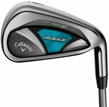 Golf Club - Irons Callaway Rogue OS Irons 6-SW Graphite Ladies Right Hand - 1