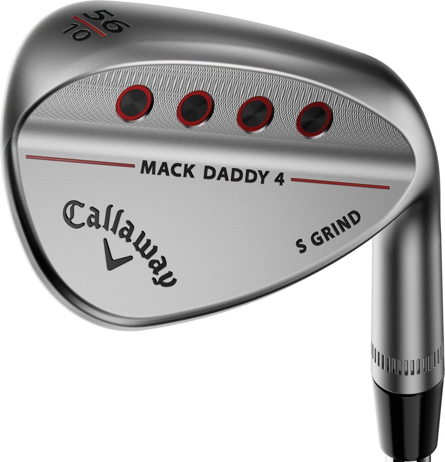 Mazza da golf - wedge Callaway Mack Daddy 4 Chrome Wedge 56-10 S-Grind mancino