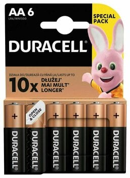 AA Batteries Duracell Basic 6 - 1