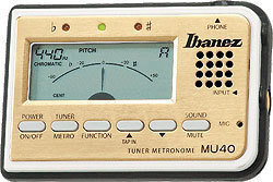 Elektronisches Stimmgerät Ibanez MU 40