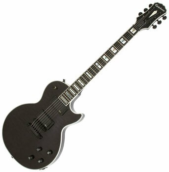 Guitare électrique Epiphone Les Paul Custom Plus EX Midnight Ebony - 1