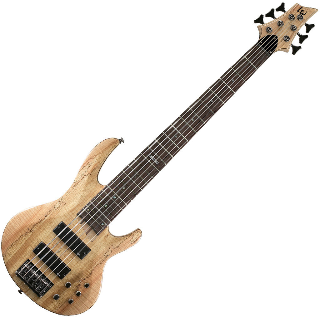 Elektromos basszusgitár ESP LTD B206 SM NS Natural Satin