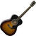 Akoestische gitaar SX OM 160 Vintage Sunburst