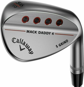 Golfschläger - Wedge Callaway Mack Daddy 4 Chrome Wedge 56-12 W-Grind Rechtshänder - 1