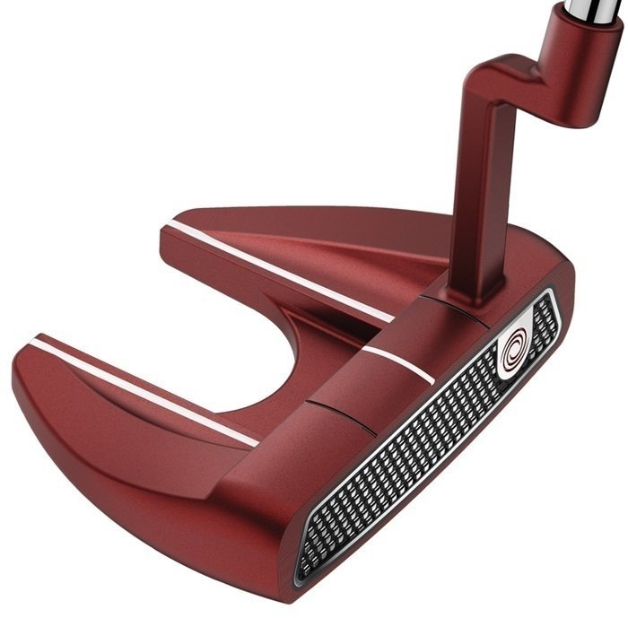 Taco de golfe - Putter Odyssey O-Works Red V-Line Fang CH Putter 35 Right Hand