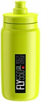 Cyklistická fľaša Elite Fly Fluo Yellow 550 ml Cyklistická fľaša - 1