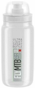 Cyklistická fľaša Elite Fly MTB Transparent 550 ml Cyklistická fľaša - 1