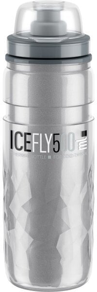 Cyklistická fľaša Elite Ice Fly Smoke 500 ml Cyklistická fľaša