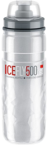 Elite Ice Fly 500ml 2 Hour Thermal Water Bottle Clear