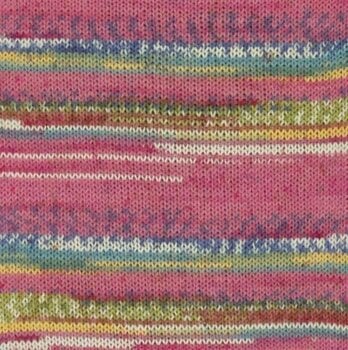 Fios para tricotar Drops Fabel Print 161 Pink Dream - 1