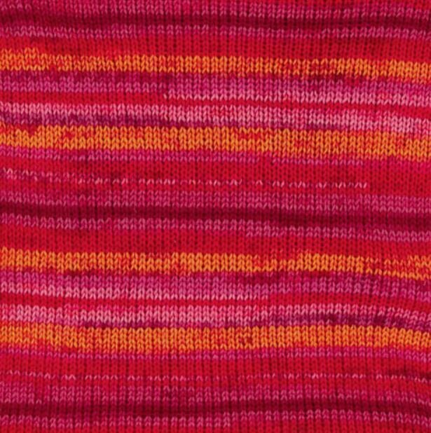 Fios para tricotar Drops Fabel Print 310 Sunset