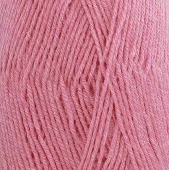 Fil à tricoter Drops Fabel Uni Colour 102 Pink - 1