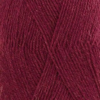 Knitting Yarn Drops Fabel Uni Colour 113 Ruby Red - 1
