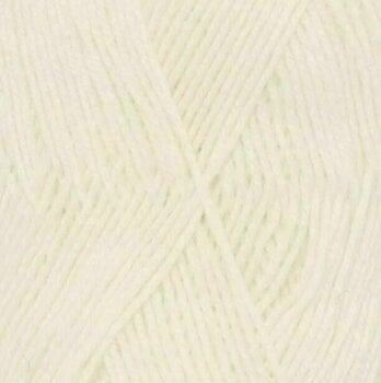 Knitting Yarn Drops Fabel Uni Color 100 Off White - 1