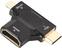 Hi-Fi Connectors and adapters: AudioQuest HDMI A - C & D Adaptor Hi-Fi konnektor, adapter AudioQuest HDMI A - C & D Adaptor