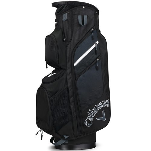 Golf torba Cart Bag Callaway Chev Org Black/Titan/White 18