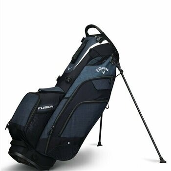 Golfbag Callaway Fusion 14 Black/Titanium/White Stand Bag 2018 - 1