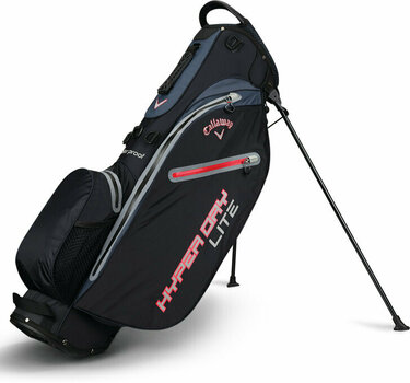 Golf Bag Callaway Hyper Dry Lite Black/Titanium/Red Stand Bag 2018 - 1