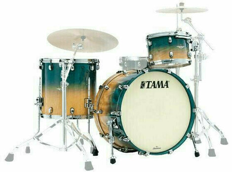 Akoestisch drumstel Tama ME30CMBS Starclassic Maple Ocean Blue Fade - 1