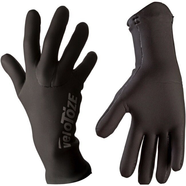 Fietshandschoenen veloToze Gloves Zwart L Fietshandschoenen