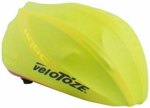 Аксесоар за велосипедна каска veloToze Helmet Cover Fluo Yellow Аксесоар за велосипедна каска - 1