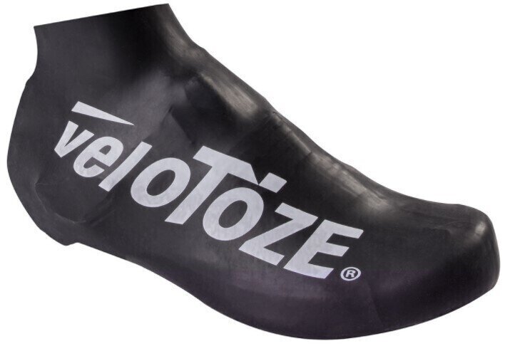 Överdrag för cykelskor veloToze Short Shoe Cover Svart 37-42.5 Överdrag för cykelskor