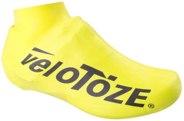 Couvre-chaussures veloToze Short Shoe Cover Fluo Yellow 37-42.5 Couvre-chaussures