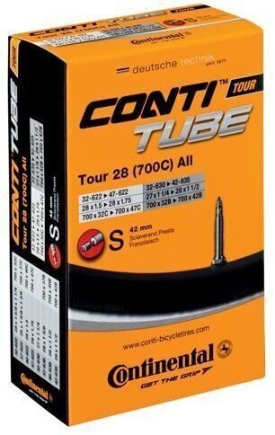 Kerékpár belső gumi Continental Tour 28 32 - 47 mm 170.0 60.0 Presta Belső gumi