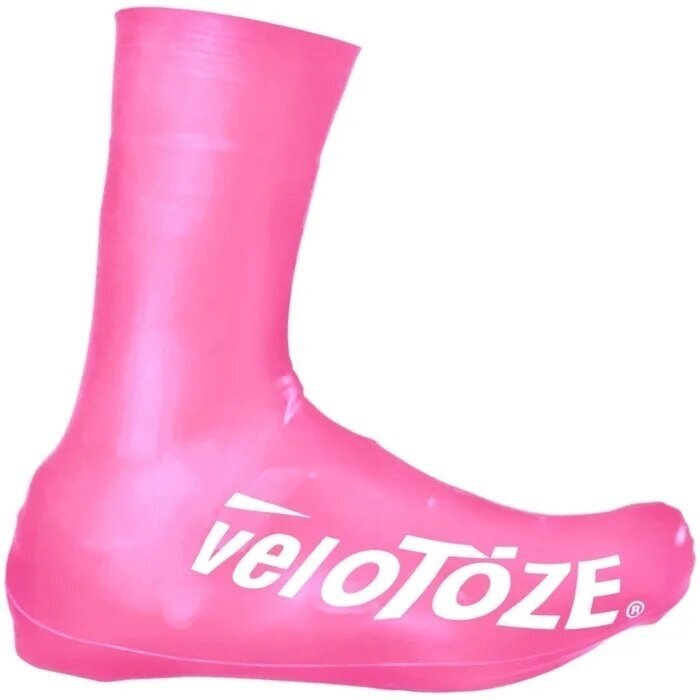 Capas para calçado de ciclismo veloToze Tall Shoe Cover Pink 40.5-42.5 Capas para calçado de ciclismo