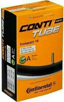 Bike inner tube Continental Compact 1,375 - 1,75" 34.0 Schrader Bike Tube - 1