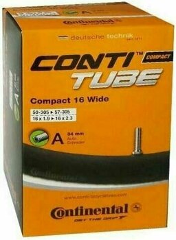 Kerékpár belső gumi Continental Compact 1,9 - 2,5" 147.0 34.0 Autoszelep Belső gumi - 1