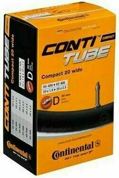 Camere d'Aria Continental Compact 50 - 62 mm 166.0 34.0 Schrader Bike Tube - 1