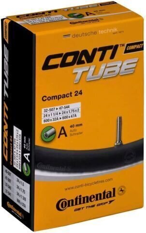Bike inner tube Continental Compact 32 - 47 mm 154.0 42.0 Presta Bike Tube