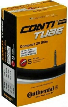 Bike inner tube Continental Compact 28 - 32 mm 111.0 42.0 Presta Bike Tube - 1