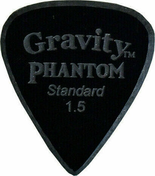 Перце за китара Gravity Picks Razer Standard 1.5mm Master Finish Phantom - 1