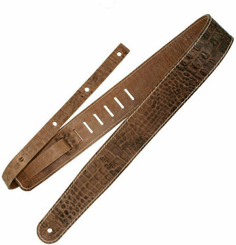 Courroie de guitare Richter Raw II Contour Croc Natur - 1