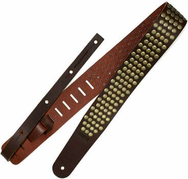 Gitaarband Richter Raw II Rivet Brown / old gold - 1