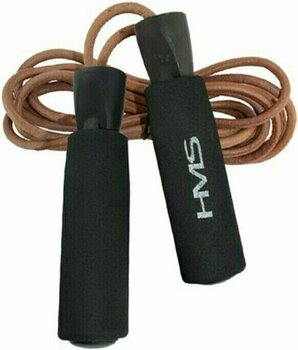 Hüppenöör HMS SK03 Skipping Rope Leather Black - 1